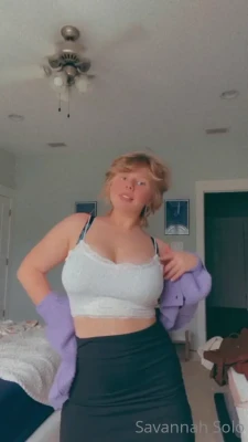 savannahsolo - let's get naked and go outside ☀️🥰