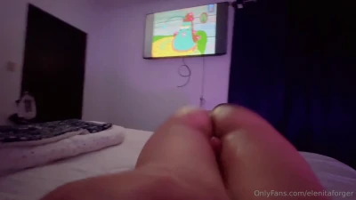 elenitaforger - Another cum shot into the green cup. 🍆 💦 🥛
