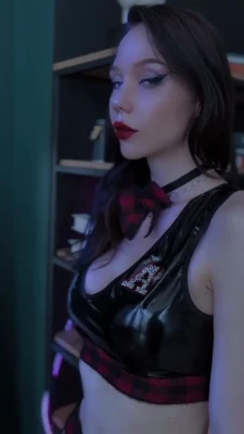 kayanohoshi - Red velvet suit. DAMN i’m fineeeeeee