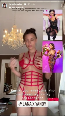 lanarhoades - ON MY KNEES WAITING FOR YOU TO FUCK MY FACE 😬 XXX