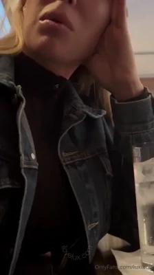 luxiboo - How to tell if the orgasm is real :) Watch my chest