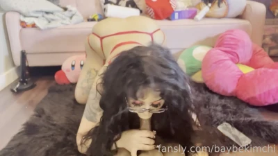 baybekimchi - It´s cold and snowy outside! Let me warm you! after playing in the
