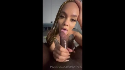 iamsaragold - As always, I'm on my knees, in front of my fans, with my ass open and